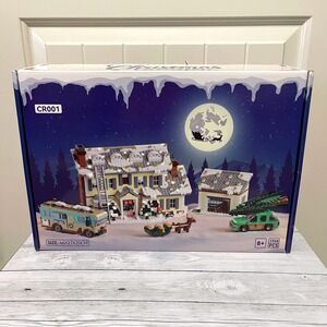 Christmas Building Block Set 1958 Pcs Holiday House RV Wagon NEW NIB
